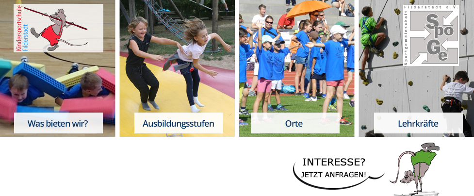 Die Kindersportschule in Filderstadt.